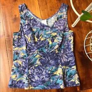 Anthro (Odille) Floral Top